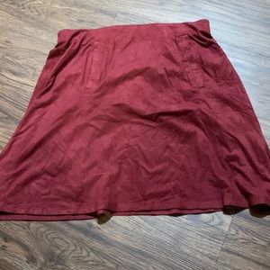 Velvet skirt. Size medium 8-10. NWT.